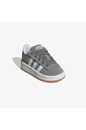 کفش پیاده روی طوسی بچه گانه پارچه ای adidas - کد 890649382