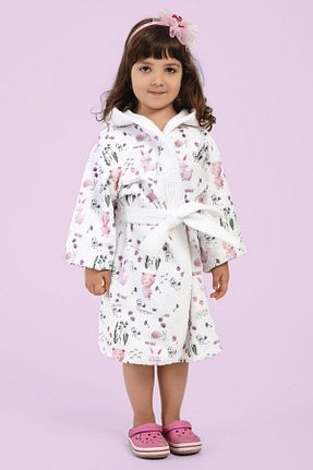 حوله پالتوئی نوزاد و کودک رنگی بچه گانه پنبه ای VEVİEN HOME - کد 763637503