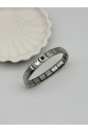 دستبند استیل (فولاد) مردانه استیل ضد زنگ ilvesa shop - کد 844894276