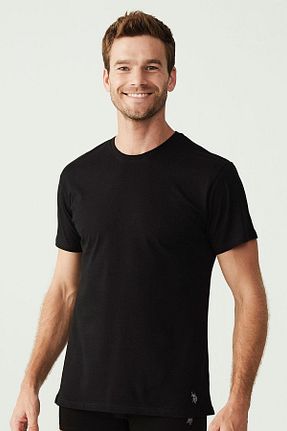 تیشرت مشکی مردانه رگولار U.S. Polo Assn. - کد 798472603
