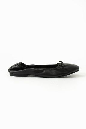 بابت مشکی زنانه چرم خالص Elyo - کد 900630074