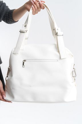 کیف دوشی سفید زنانه چرم مصنوعی Solo Bag - کد 900667274
