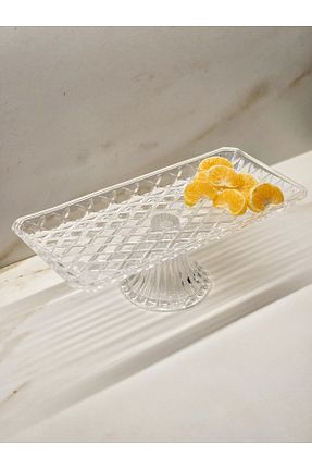 بشقاب سفید شیشه Ornamenti - کد 839460358