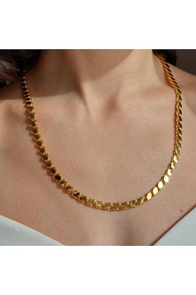 گردنبند طلا رنگی زنانه 22 عیار Altınbeyi - کد 813832778