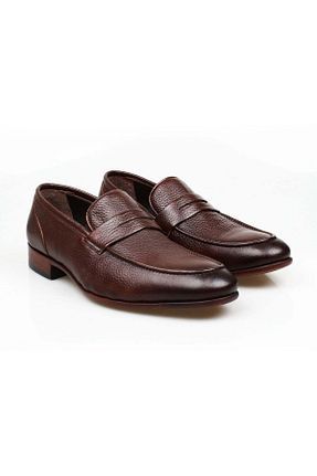 کفش کلاسیک قهوه ای مردانه پاشنه کوتاه (1 - 4 سانتی متر) Butik - کد 900651475