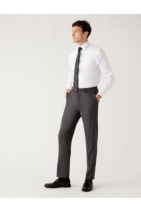 شلوار طوسی مردانه الاستین Marks & Spencer - کد 750277315
