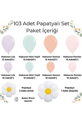 ریسه بادکنک Konsept Sepeti - کد 838827040
