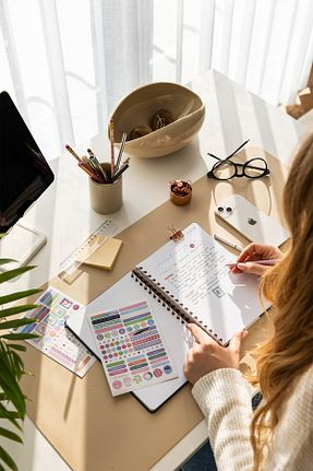دفتر بنفش Sert PAPERORA - کد 900683184