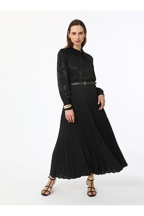 دامن حجاب مشکی زنانه رگولار Refka - کد 864444315