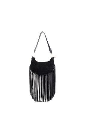 کیف دوشی مشکی زنانه Alessia Bag - کد 900759775