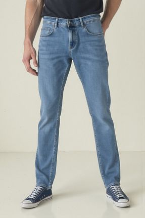 شلوار جین آبی مردانه رگولار ENZİM JEANS - کد 900757995