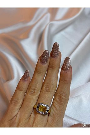 انگشتر استیل (فولاد) زرد زنانه استیل (فولاد) mysteriajewelry - کد 900771196