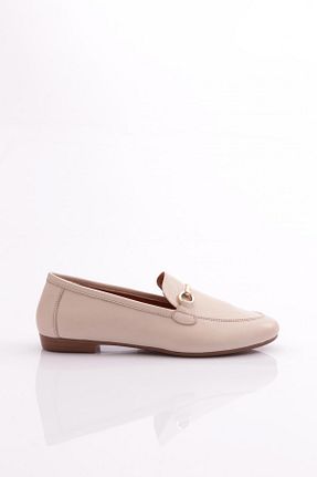 بابت بژ زنانه چرم خالص Dgn - کد 769968710
