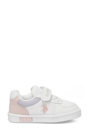کفش اسنیکر سفید بچه گانه پارچه ای U.S. Polo Assn. - کد 894017944