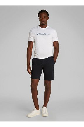 شلوارک و برمودا مشکی مردانه اسلیم فیت Calvin Klein - کد 902060029