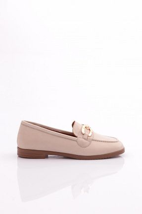 بابت بژ زنانه چرم خالص Dgn - کد 769968716