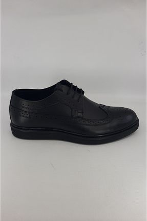 کفش کلاسیک مشکی مردانه پاشنه کوتاه (1 - 4 سانتی متر) trender - کد 900827996