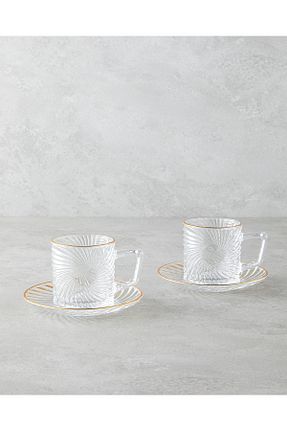 فنجان چای طلائی شیشه English Home - کد 900858161