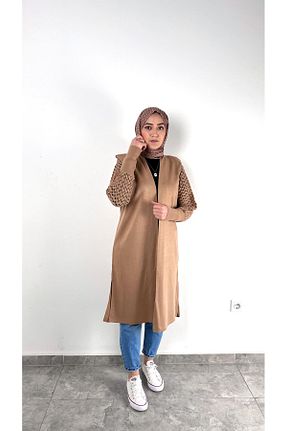 رویه حجاب قهوه ای زنانه رگولار SOFT - کد 902070626