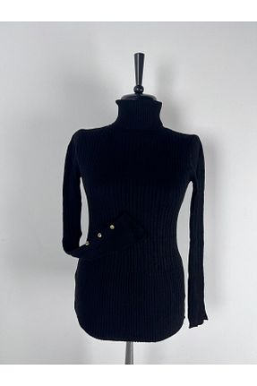 پلیور مشکی زنانه ساده SOFT - کد 900912678