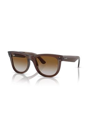 عینک آفتابی قهوه ای زنانه 53 Ray-Ban - کد 900853098