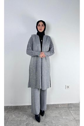 رویه حجاب طوسی زنانه رگولار SOFT - کد 902121289