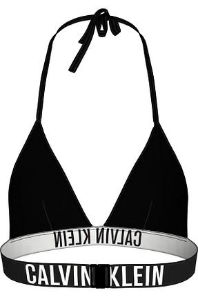 بالاتنه بیکینی مشکی زنانه ساده Calvin Klein - کد 901861386