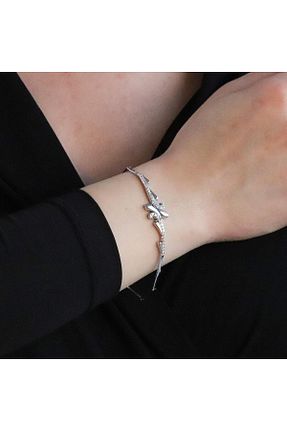 دستبند نقره زنانه 925 عیار Necati Gün - کد 660233970