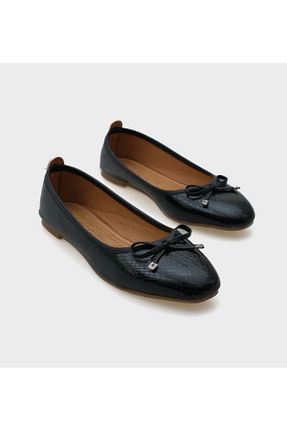 بابت مشکی زنانه چرم لاکی MODA - کد 900933213
