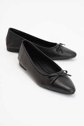 بابت مشکی زنانه چرم خالص luvishoes - کد 901087679