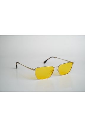 عینک آفتابی زرد زنانه 57 U.S. Polo Assn. - کد 900923790