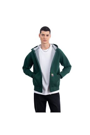 سوئیشرت سبز مردانه ساده POG