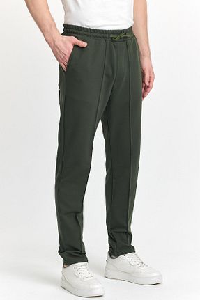 شلوار خاکی مردانه پلی استر DAMGA JEANS - کد 900919748