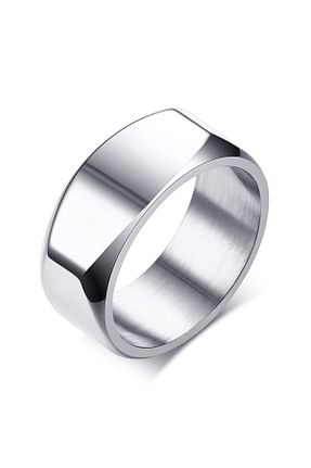 انگشتر استیل (فولاد) طوسی زنانه استیل (فولاد) Chavin - کد 31110450