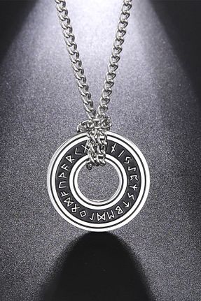 گردنبند استیل ( فولاد ) طوسی زنانه استیل (فولاد) Chavin - کد 786882686