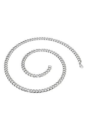 گردنبند استیل ( فولاد ) طوسی مردانه استیل (فولاد) Chavin - کد 136426976