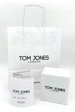 ساعت مچی سفید زنانه استل (فولاد) Tom Jones - کد 901085157
