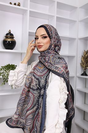 شال رنگی زنانه ابریشم feronis - کد 901127539