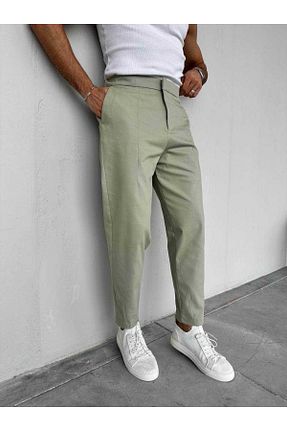 شلوار سبز مردانه کتان Denim Shorty - کد 901155155