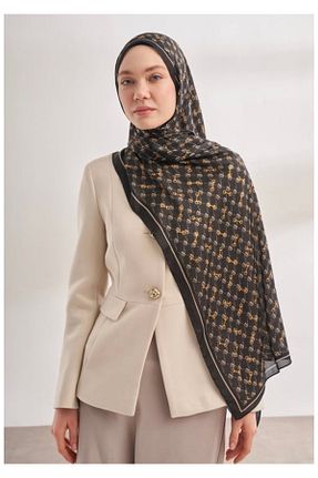 شال مشکی زنانه ابریشم ARMANDA - کد 901147384