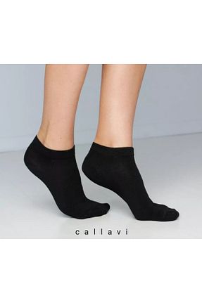 جوراب مشکی زنانه پنبه ای CALLAVI - کد 642199750