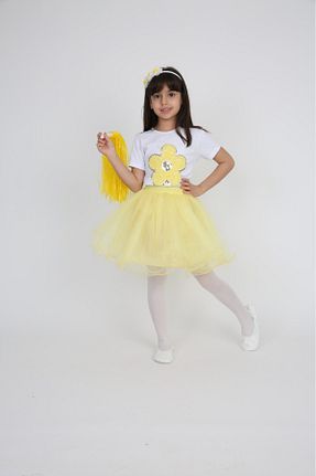 ست بالاتنه و پائین تنه زرد بچه گانه پنبه پلی استر Dıgıl Kids - کد 902257511