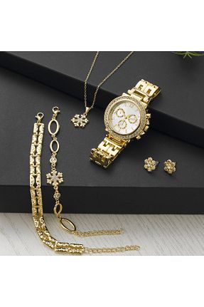 ساعت مچی طلائی زنانه 36-40 میلی متر Arzu Butik - کد 705380647