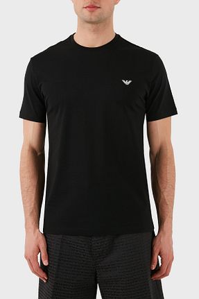 تیشرت مشکی مردانه رگولار Emporio Armani - کد 902332793