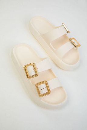 دمپائی بژ زنانه چرم مصنوعی SOHO - کد 899265262