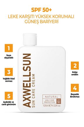 کرم ضد آفتاب صورت SPF 50 + AXWELL - کد 111361662