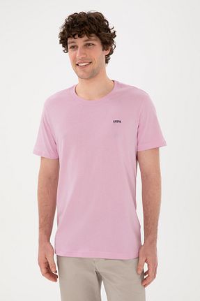 تیشرت صورتی مردانه رگولار U.S. Polo Assn. - کد 867286667