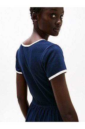 لباس سرمه ای زنانه بافتنی Tommy Hilfiger - کد 901281726