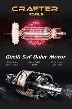 پیچ گوشتی شارژی CRAFTERTOOLS - کد 831197284