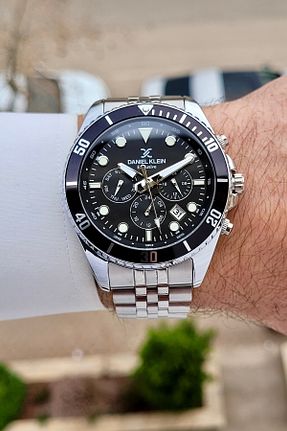 ساعت مچی متالیک مردانه 45 میلی متر Daniel Klein - کد 900831794